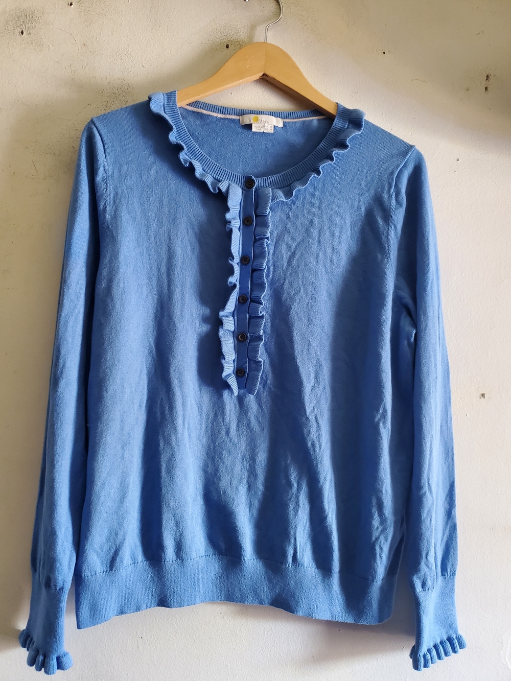 Boden Sweater Cable Knit Size 14.